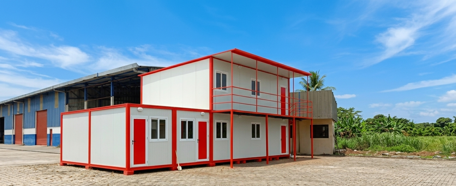 Réalisation bâtiment industriel préfabriqué